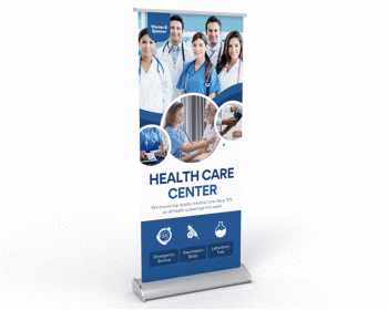 Deluxe Retractable Banner Stand