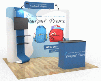 10ft Curved FlexBooth™ Max Kit