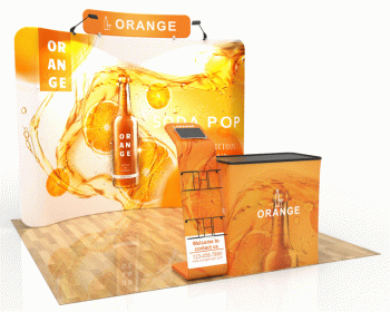 10ft Beverage & Soda Trade Show Booth Pacakge 18