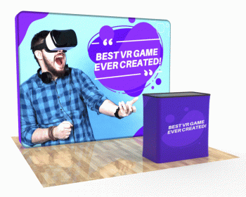 10ft  PortaZip™ Display - Backlit