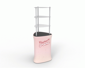 Triangular TradeTower Display