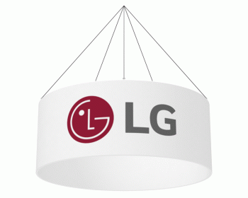 10ft Circular Hanging Banner/Sign for Trade Shows/Exhibitions