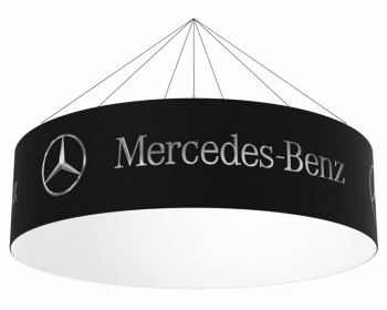 15ft Circular Hanging Sign for Trade Shows 