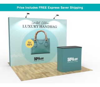 10ft Straight Pop Up Display