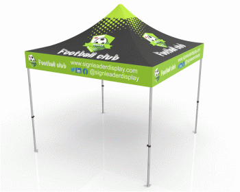 Custom 10x10 Pop Up Canopy Tent (Full Color)