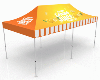 Custom 10x20 Pop Up Canopy Tent(Full Color)