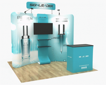 10x10ft Beauty & Cosmetic Trade Show Booth Idea 12