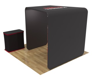 10ft Custom Portable Trade Show Booth Kit S