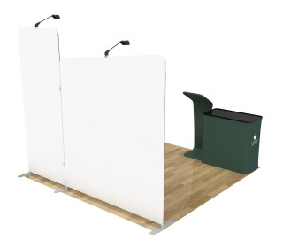 10ft Commercial Portable Custom Trade Show Booth Combo 03