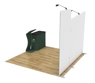 10ft Commercial Portable Custom Trade Show Booth Combo 03