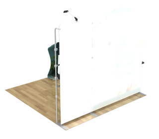 10ft Commercial Portable Custom Trade Show Booth Combo 20