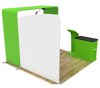 10ft Commercial Portable Custom Trade Show Booth Combo 06