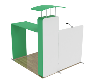 10ft Commercial Portable Custom Trade Show Booth Combo 07