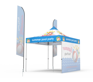 Custom 10x10 Pop Up Canopy Tent Combos 19 for Events