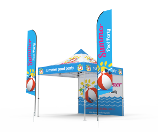 Custom 10x10 Pop Up Canopy Tent Combos 19 for Events