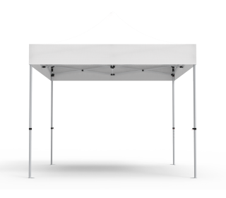 Unprinted White 10 x 10 Pop Up Canopy Tent 