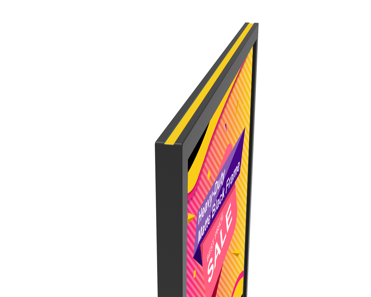 22wx28h Double Sided Metal Poster Stand