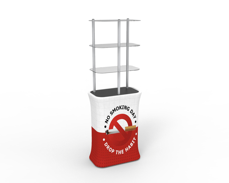 Rectangular Tradetower Display Main Animated