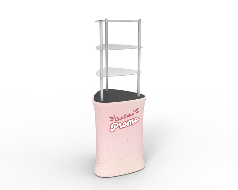 Triangular Tradetower Display Main Animated