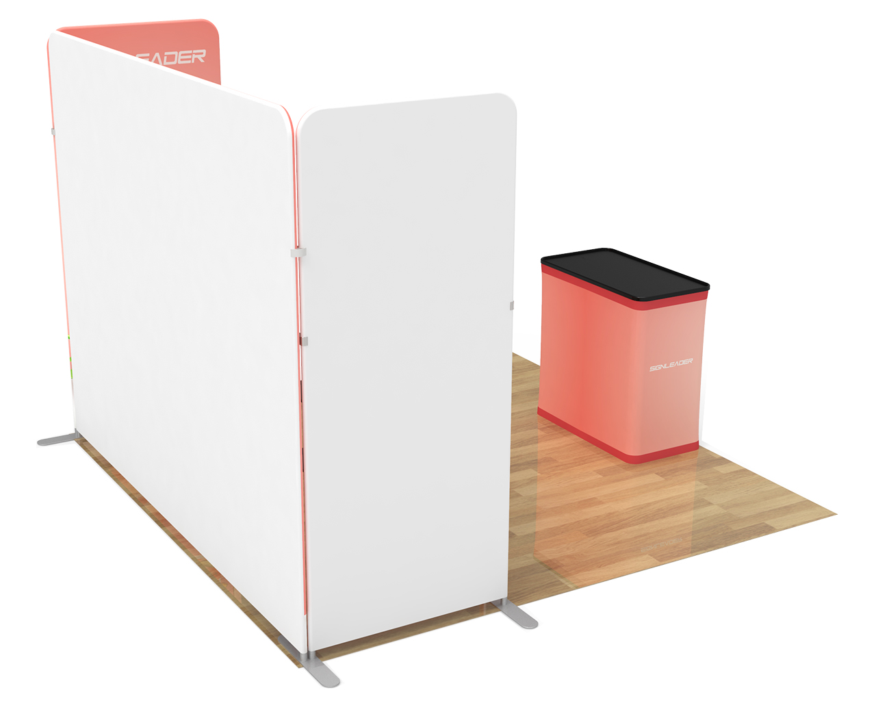 10ft Custom Portable Trade Show Booth Kit P