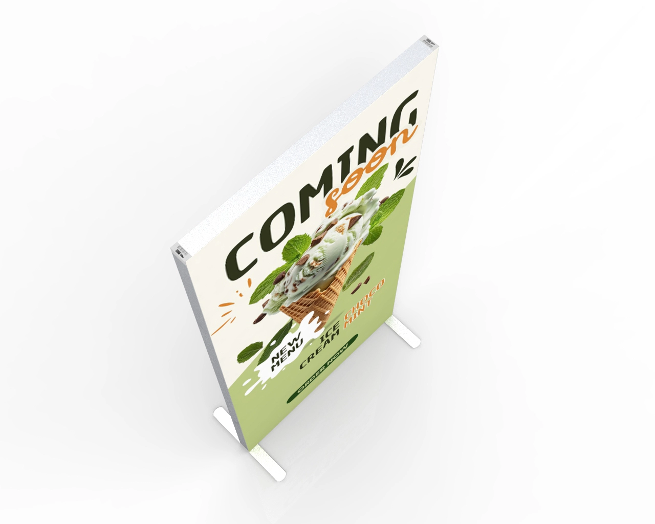 Custom 3ft SEG Fabric Stand