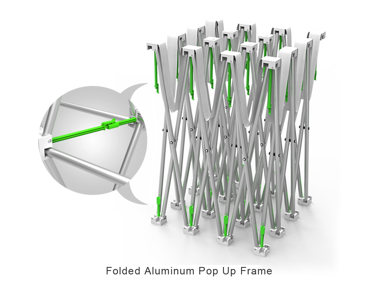 10ft Curved Velcro Portable Trade Show Booth Kit 12