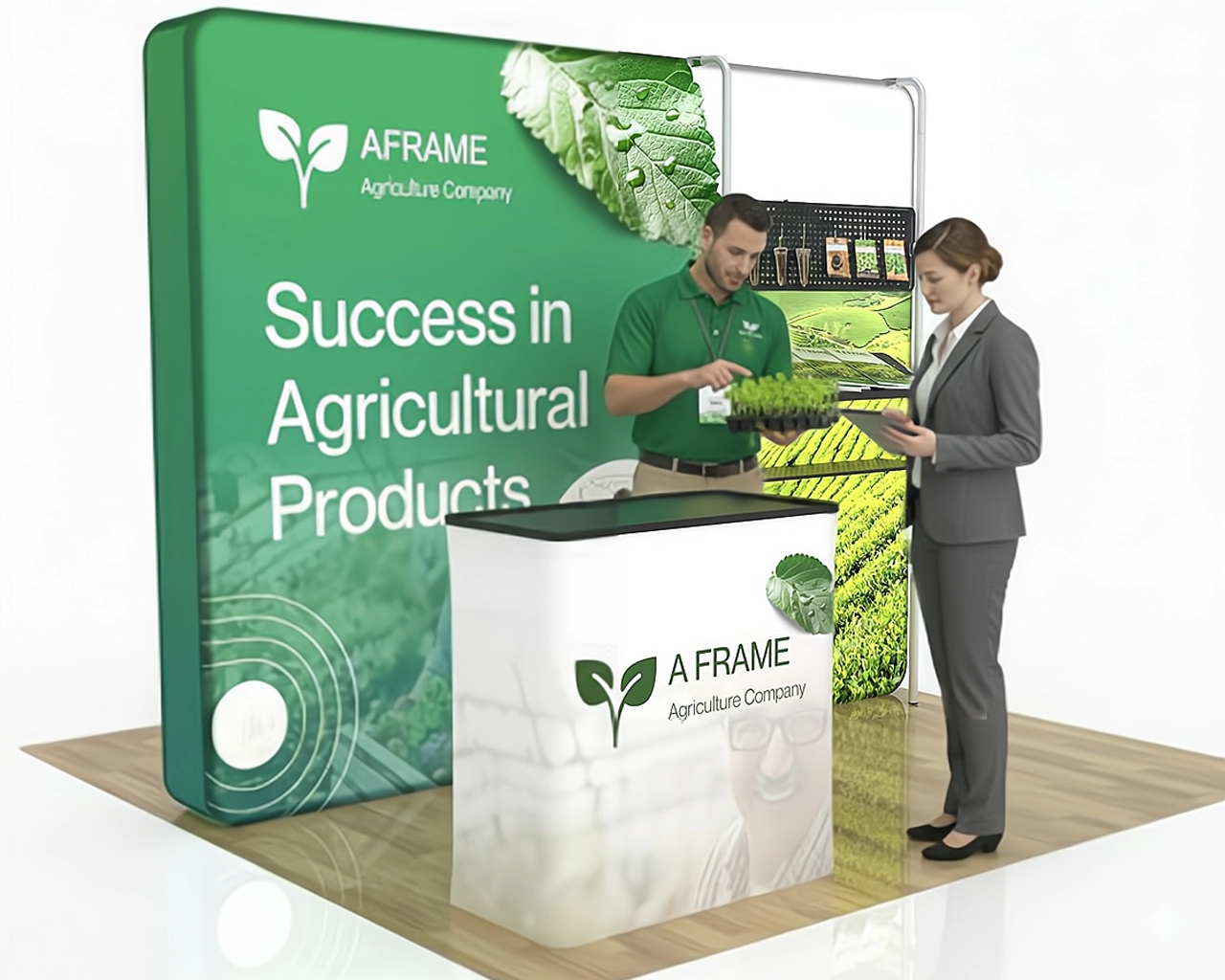 10ft PortaZip™ Booth 02 - Backlit