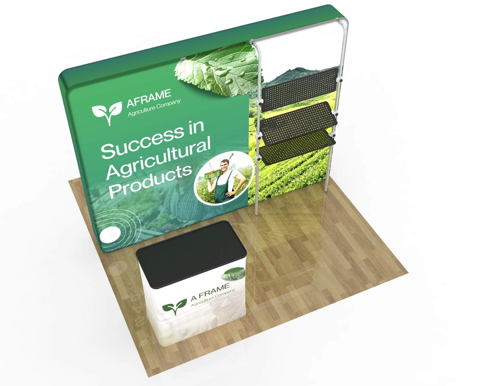 10ft PortaZip™ Booth 02 - Backlit