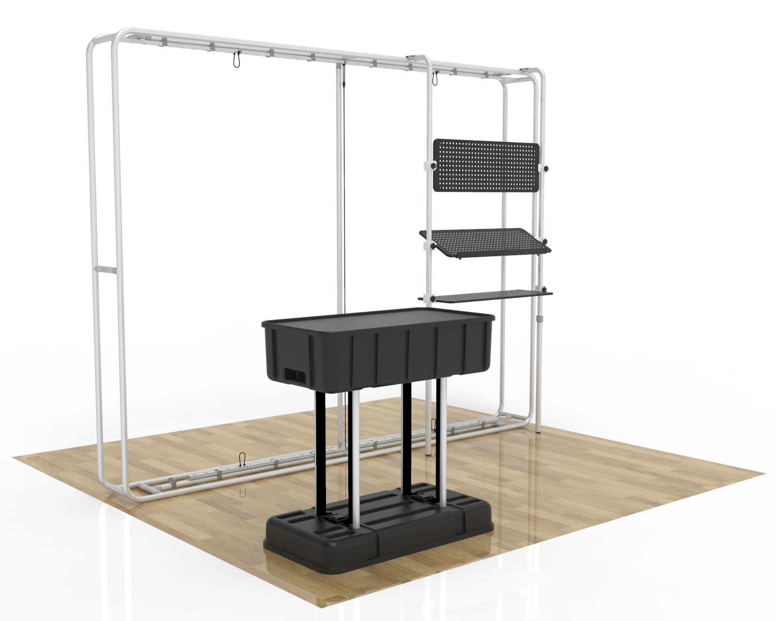 10ft PortaZip™ Booth 02 - Backlit