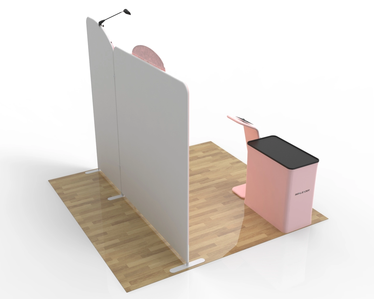10ft Bridal Beauty & Makeup Trade Show Booth Idea 02