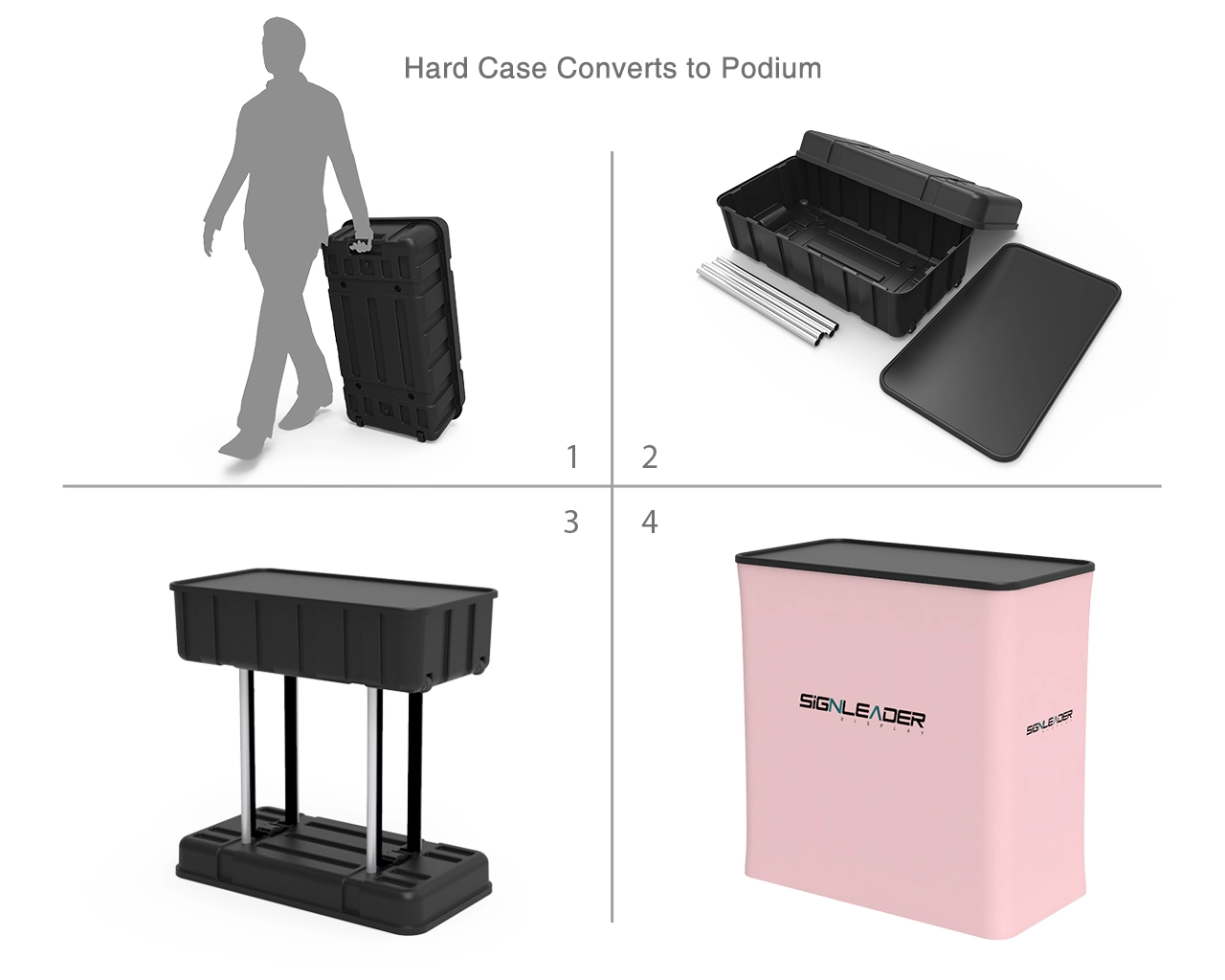 10ft Bridal Beauty & Makeup Trade Show Booth Idea 02