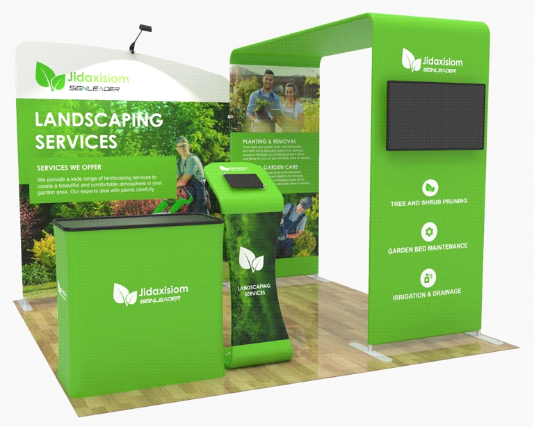 10ft Commercial Trade Show Booth Idea 06