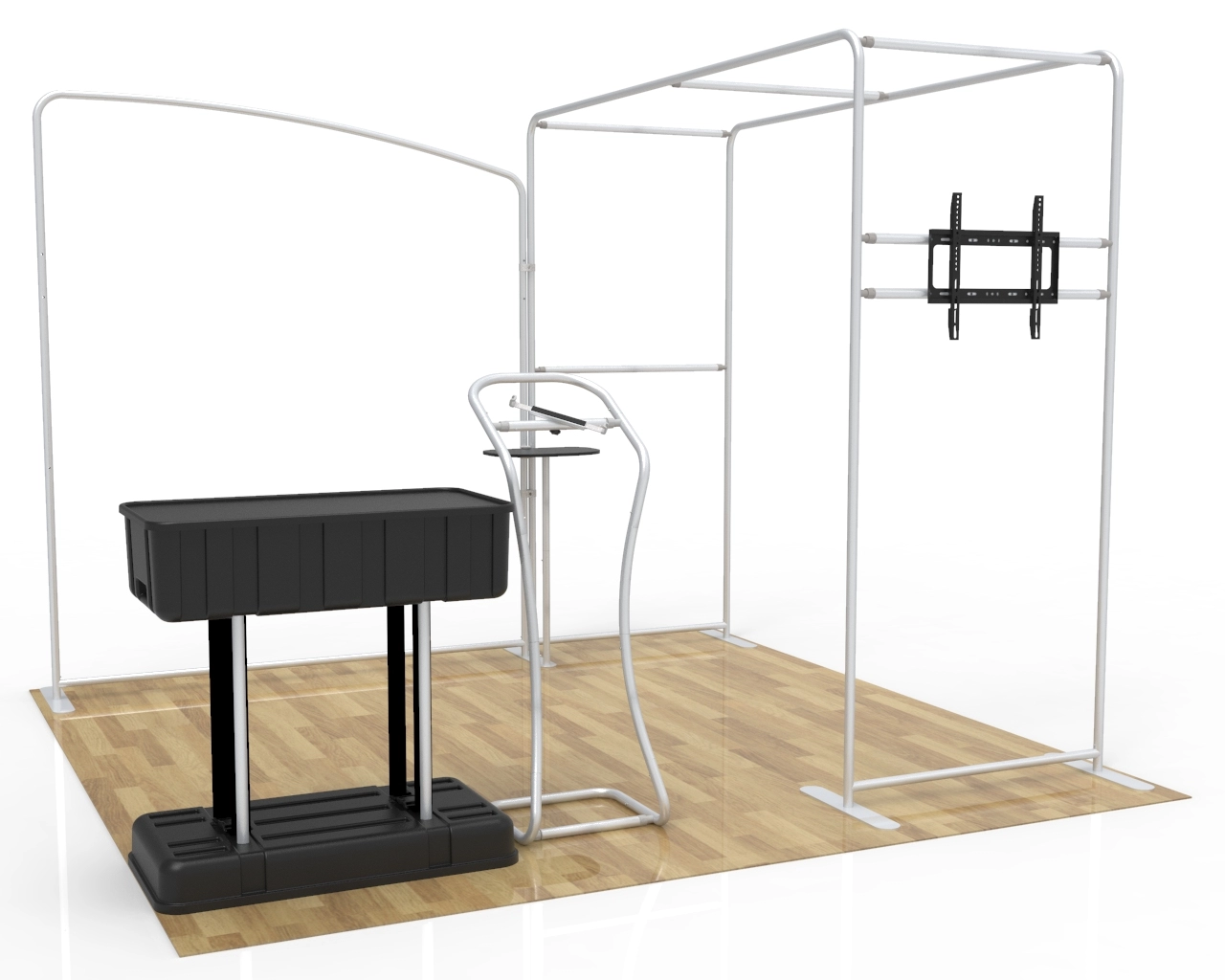 10ft Commercial Trade Show Booth Idea 06