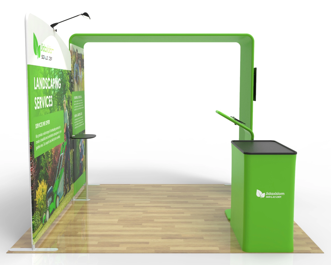 10ft Commercial Trade Show Booth Idea 06