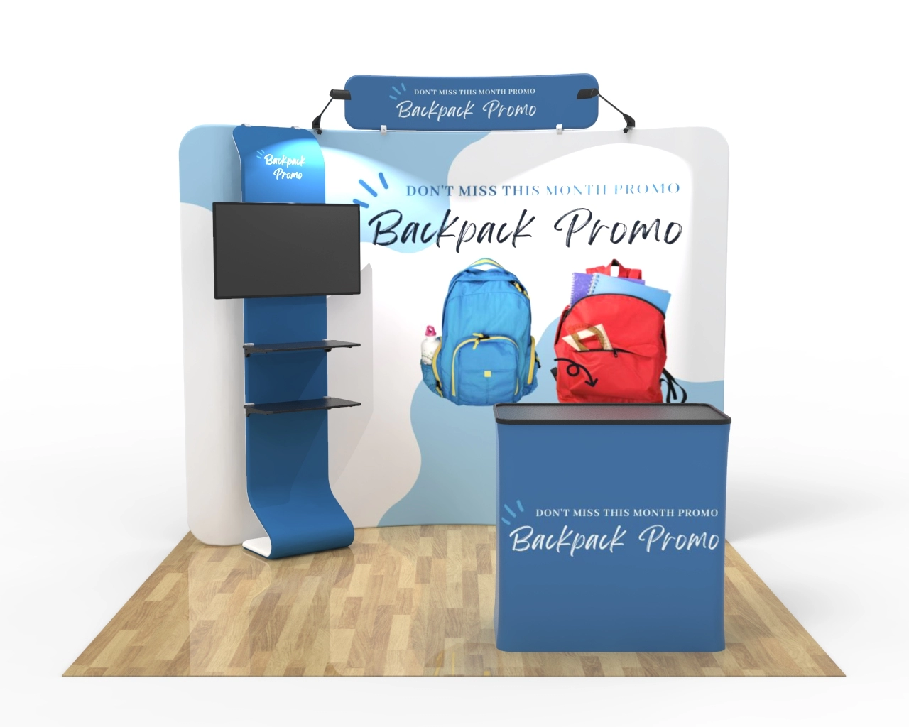 10ft Curved FlexBooth™ Max Kit