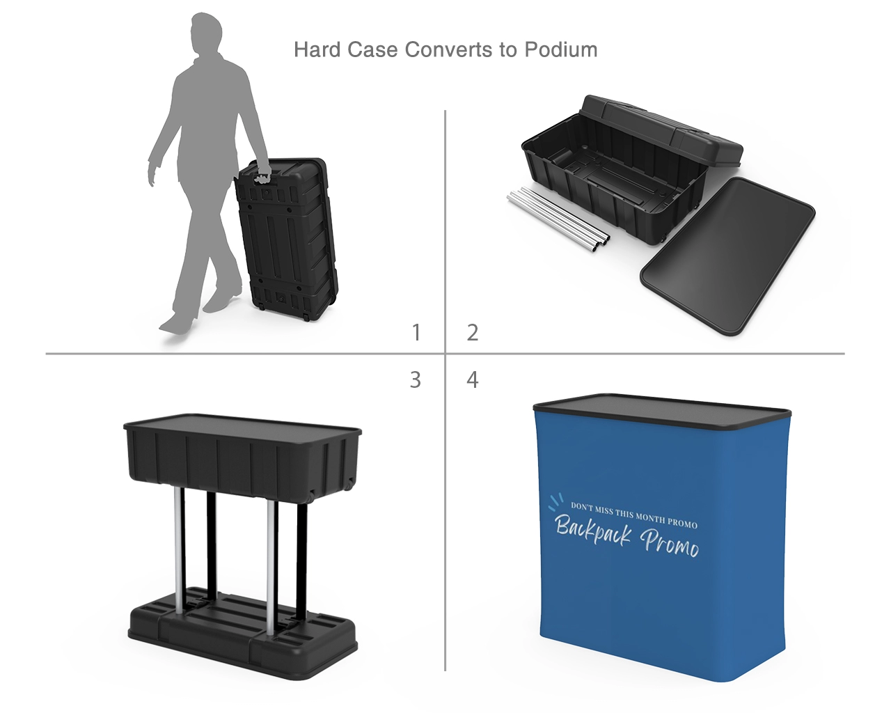 10ft Curved FlexBooth™ Max Kit