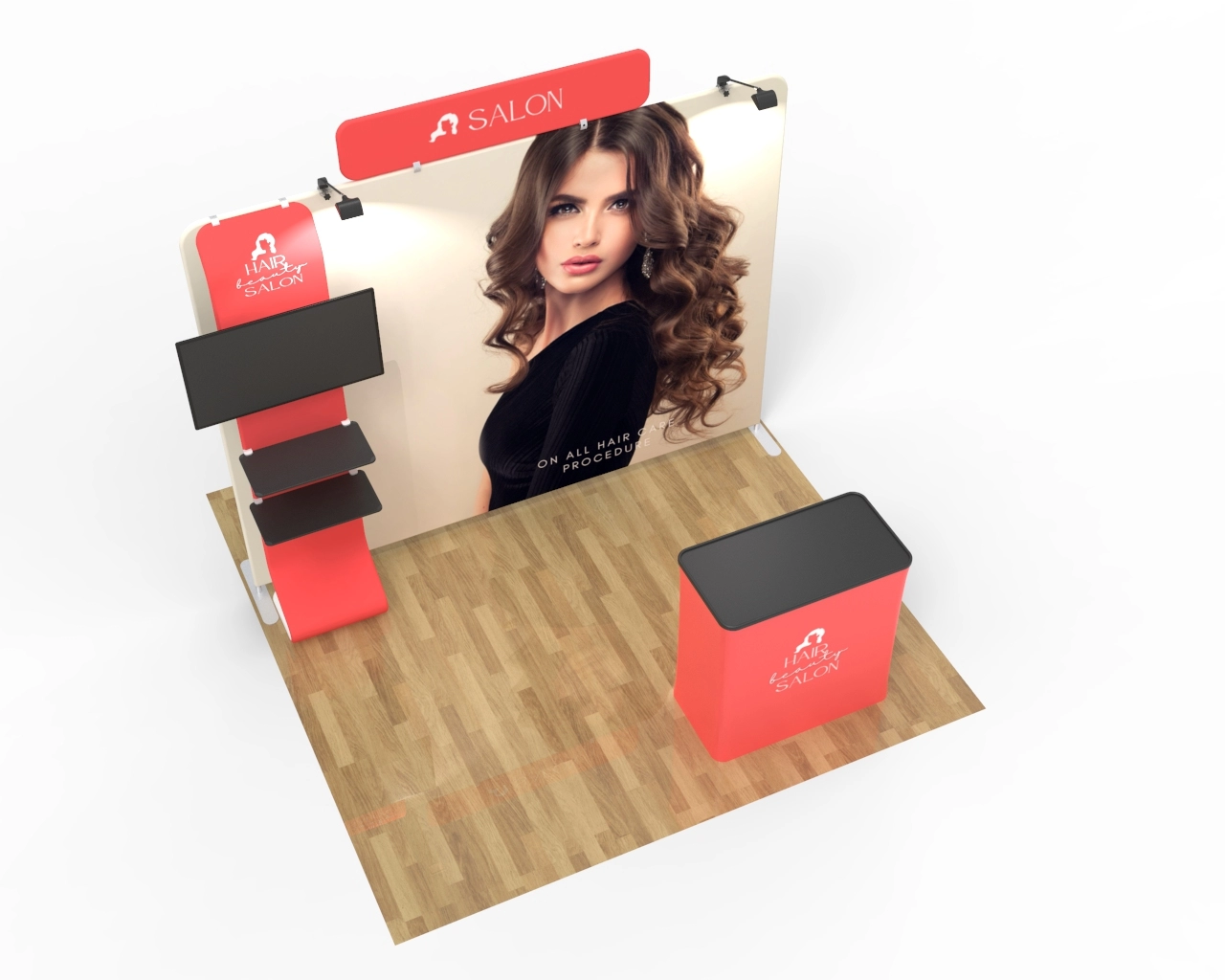 10ft Straignt FlexBooth™ Max Kit