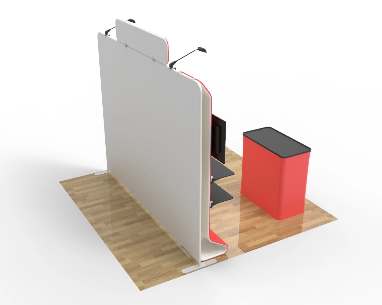10ft Straignt FlexBooth™ Max Kit