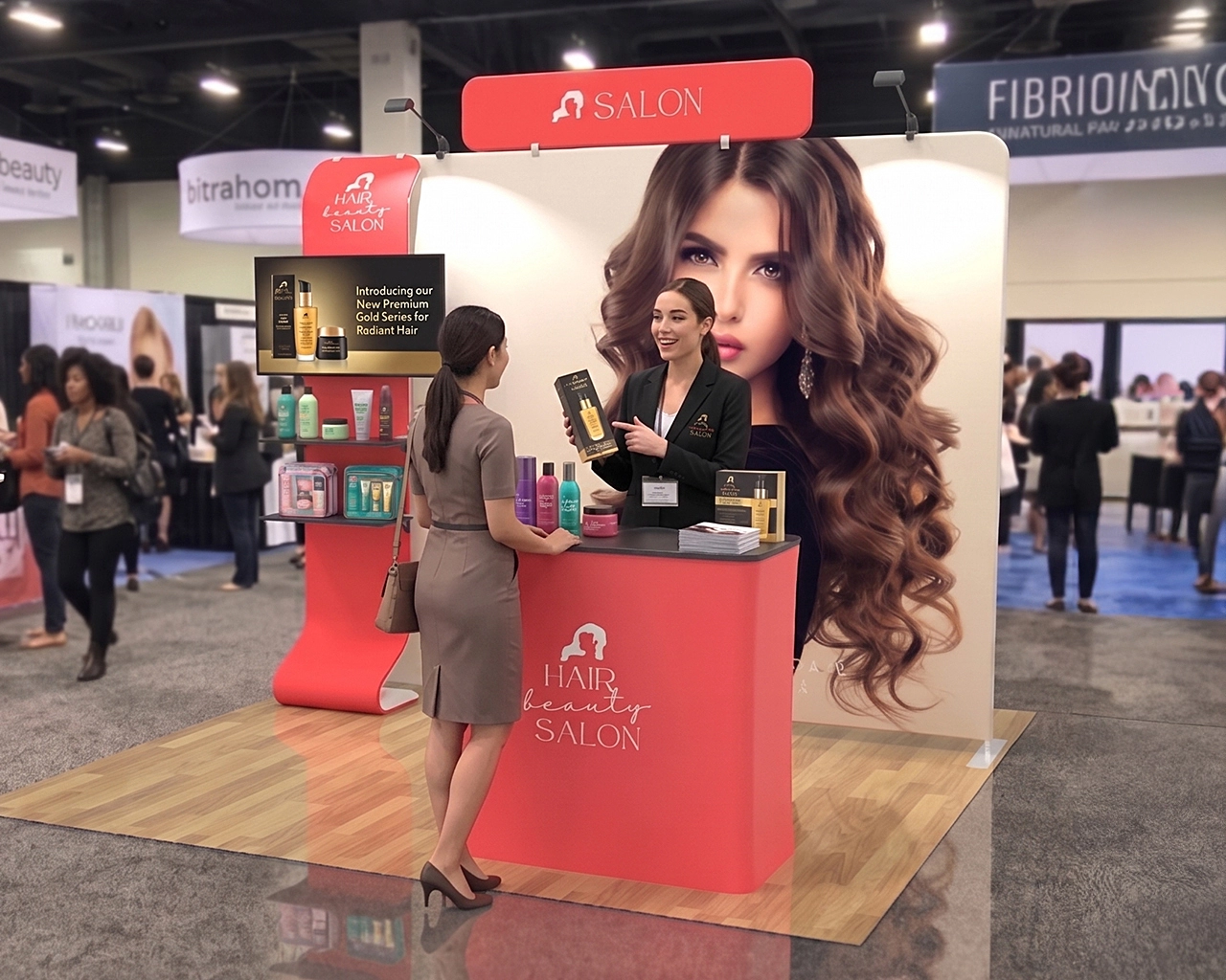 10ft Straight FlexBooth™ Max Kit