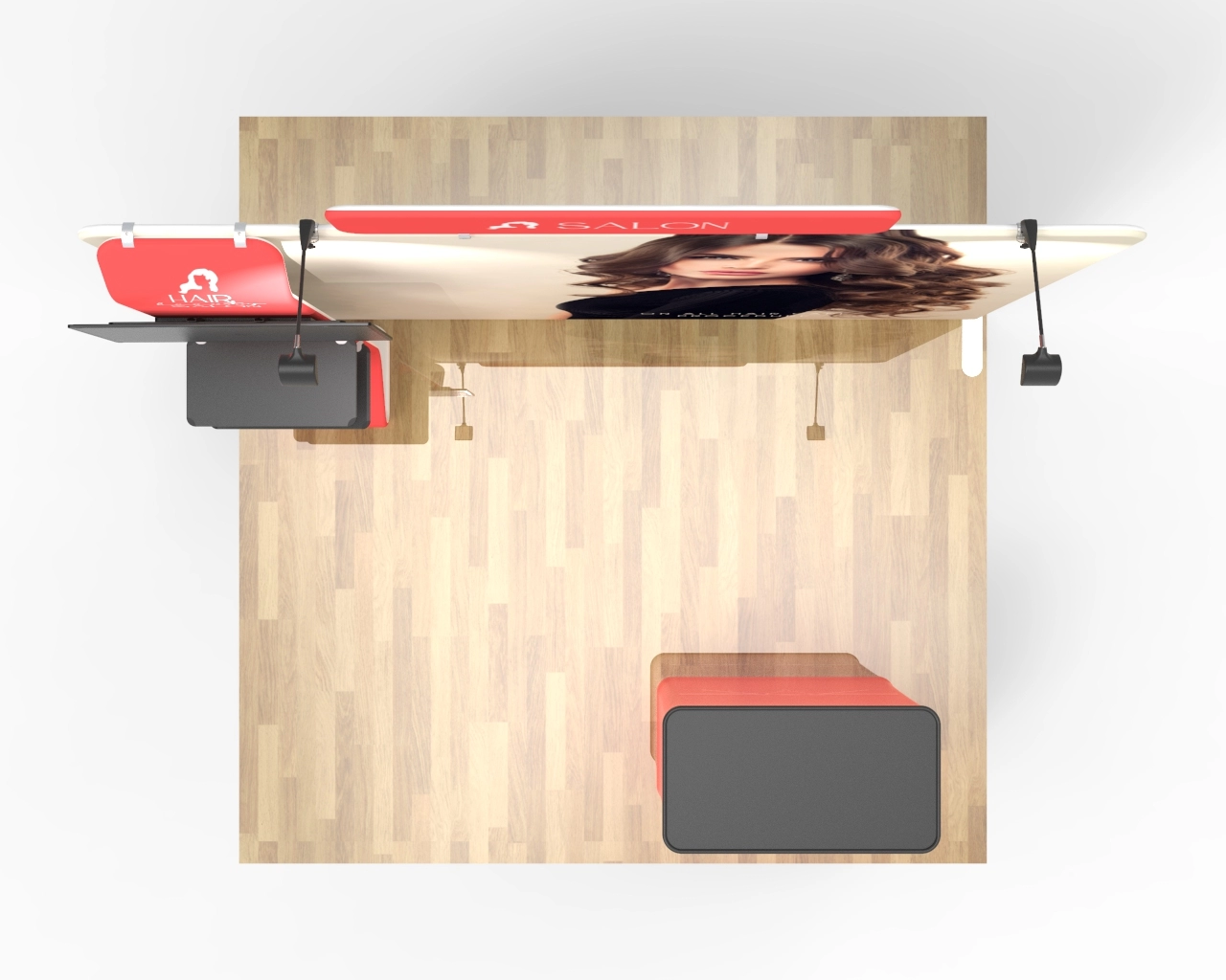 10ft Straignt FlexBooth™ Max Kit