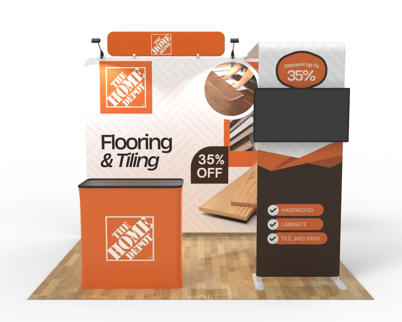 10ft FlexBooth Pro Kit 01 