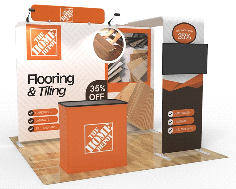 10ft FlexBooth Pro Kit 01 