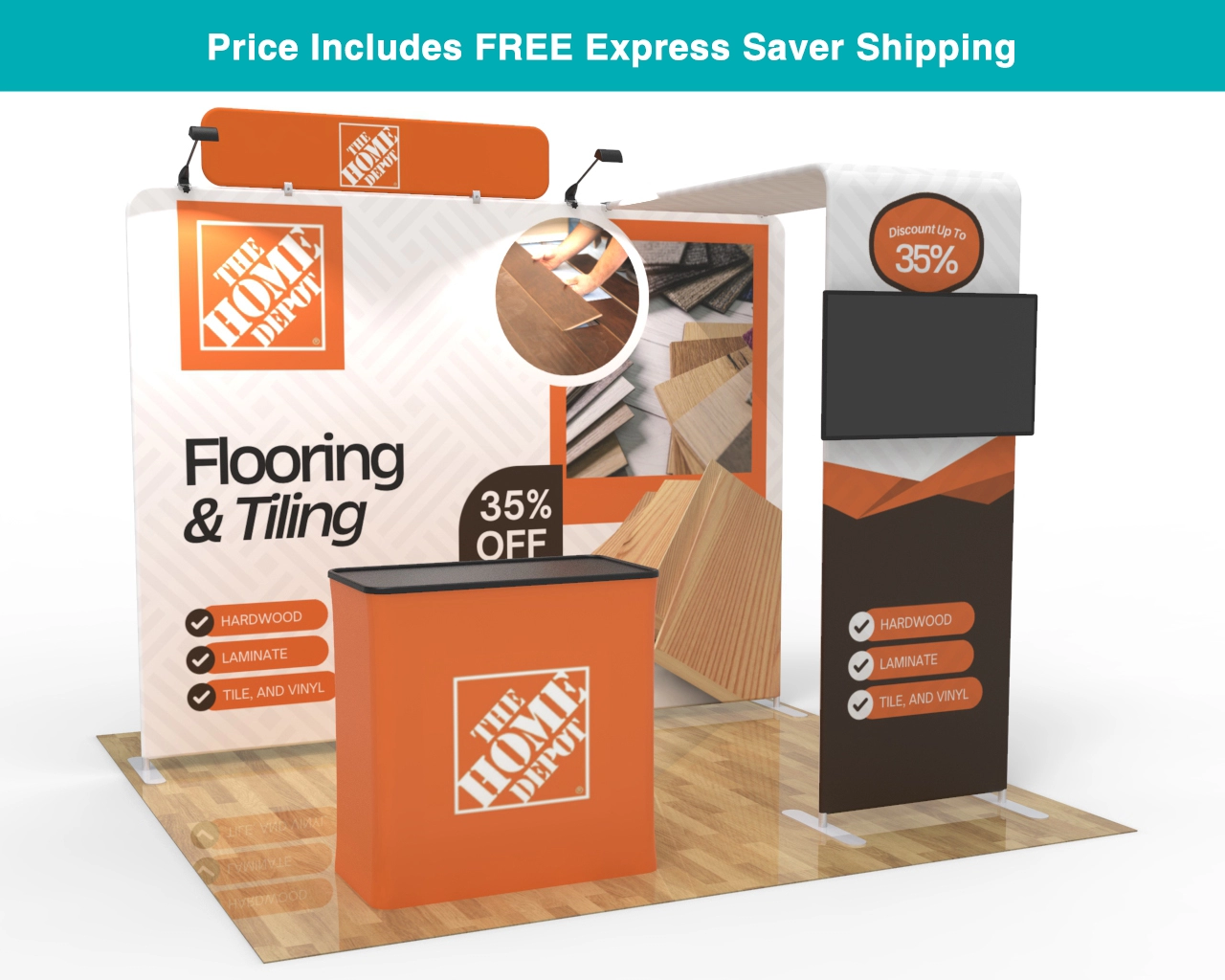 10ft FlexBooth Pro Kit 01 