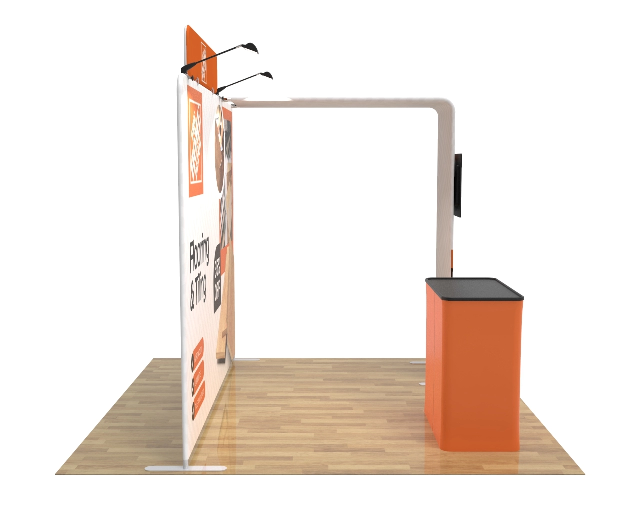 10ft FlexBooth Pro Kit 01 