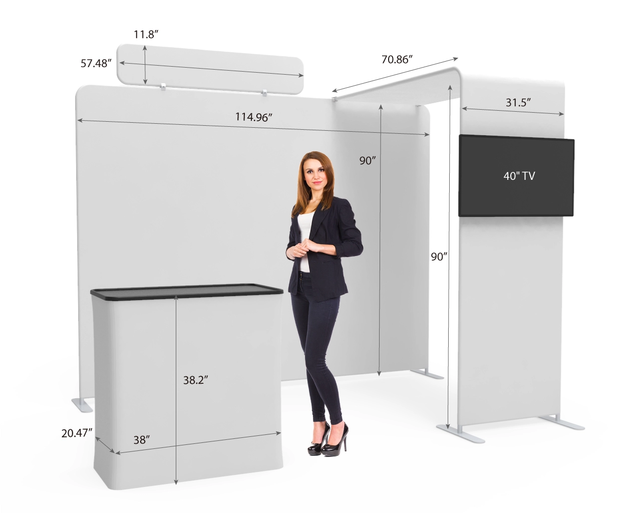 10ft FlexBooth Pro Kit 01 