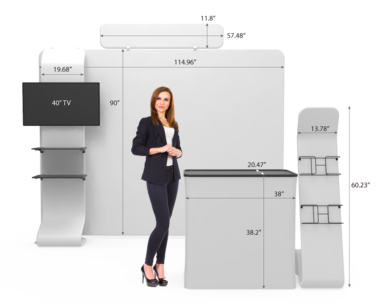 10ft Straight FlexBooth™ Pro Max Kit