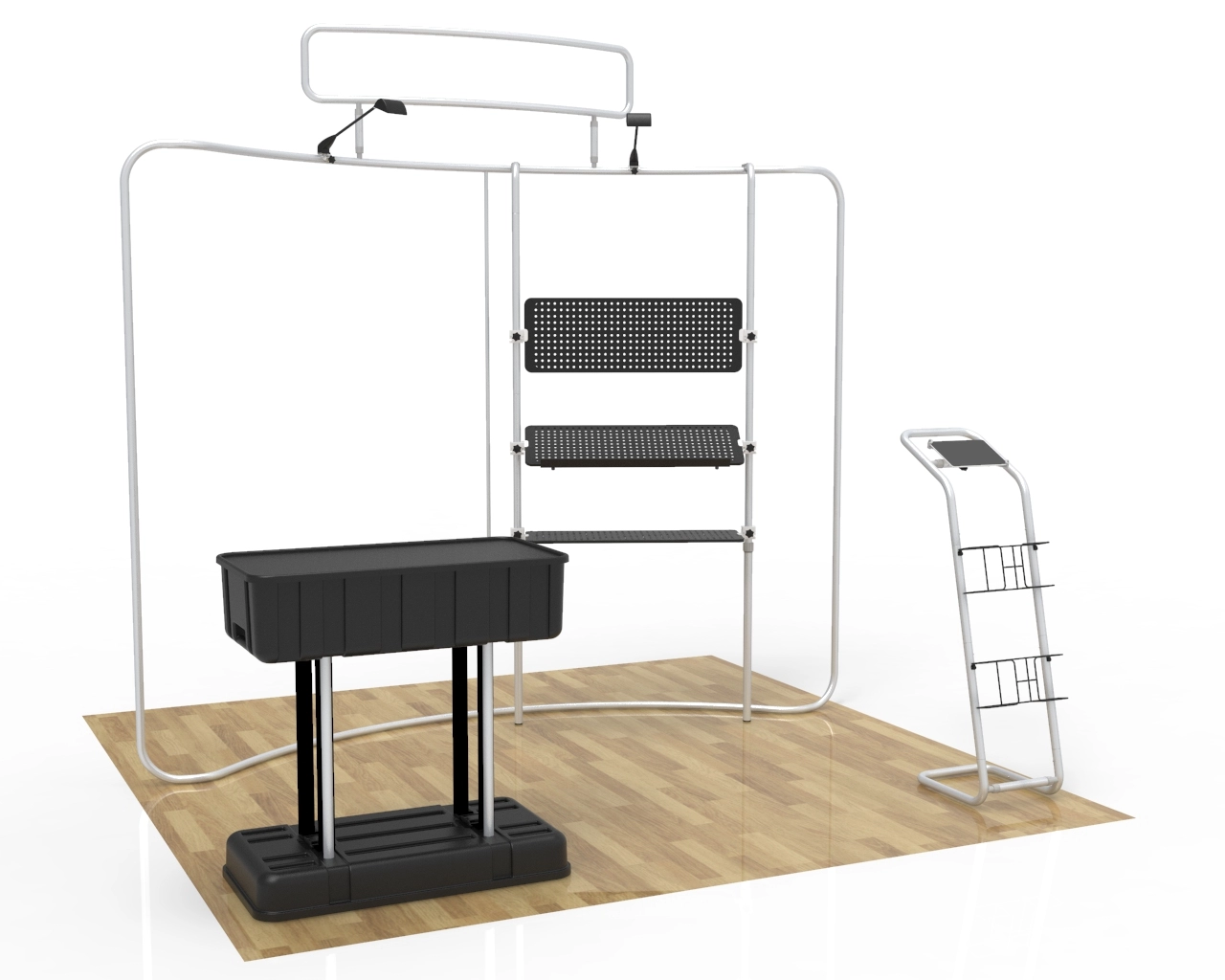 10ft Food & Snack Portable Trade Show Booth Idea 19