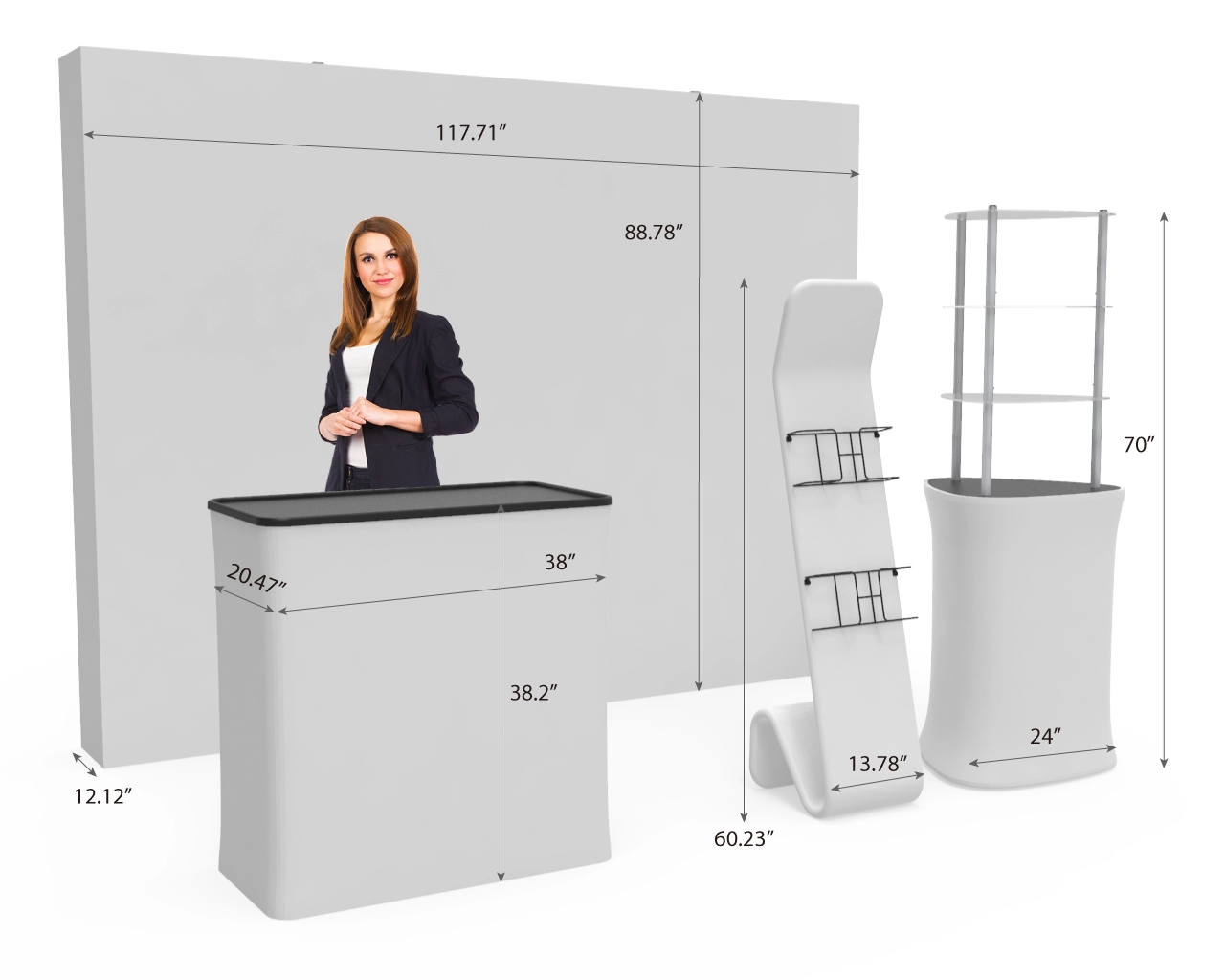 10ft Hair & Beauty Trade Show Booth Package 31
