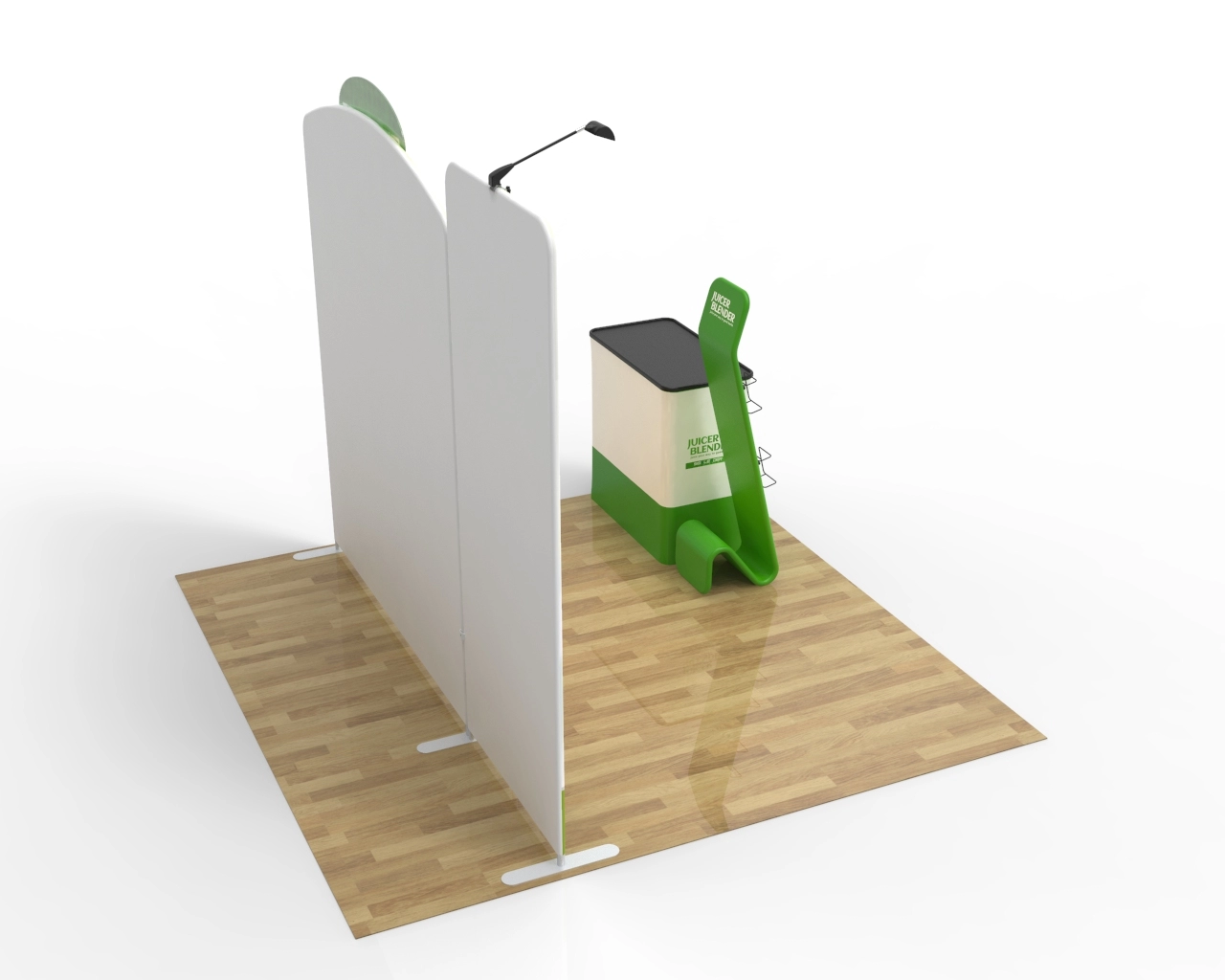 10ft Home Appliance Trade Show Booth Idea 04