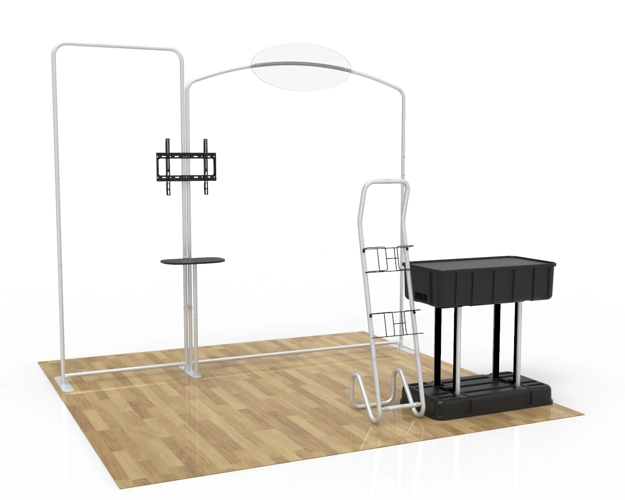 10ft Home Appliance Trade Show Booth Idea 04